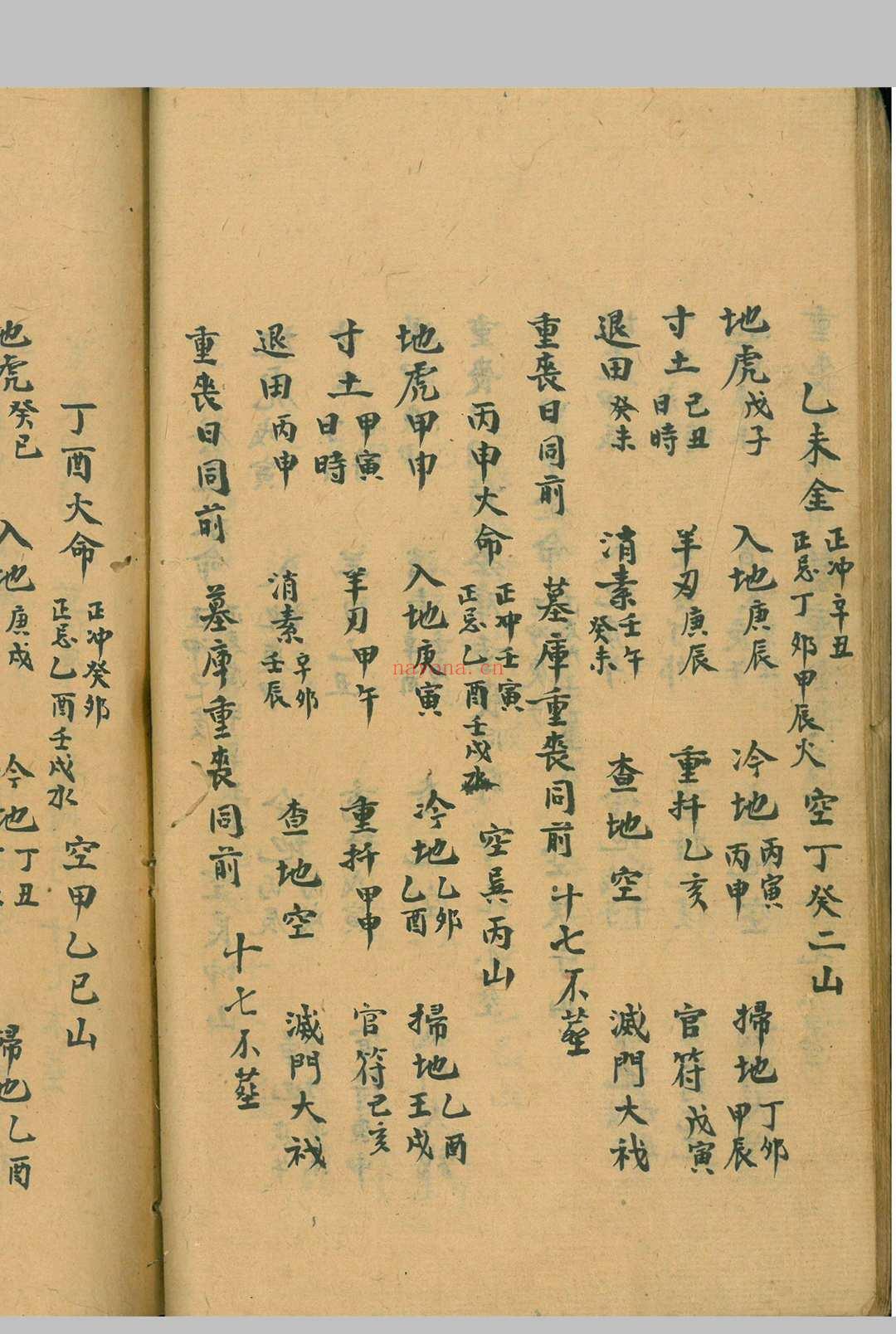 《扁担经看阳宅天机秘诀》