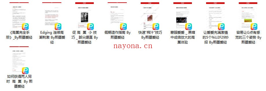 李熙墨-D系列 高巢指南 电子书