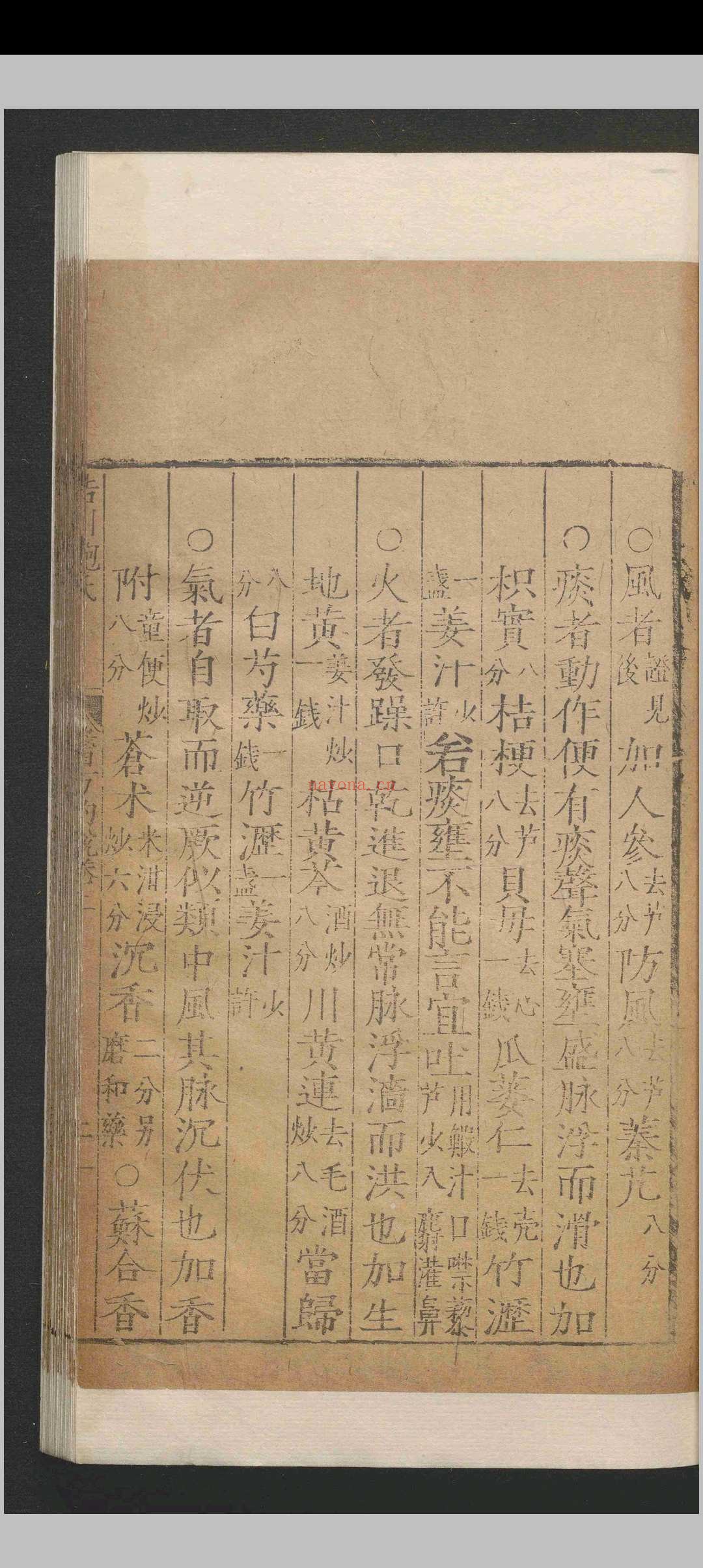 新刊医方约说.二卷.鲍叔鼎.明嘉靖间.刻本