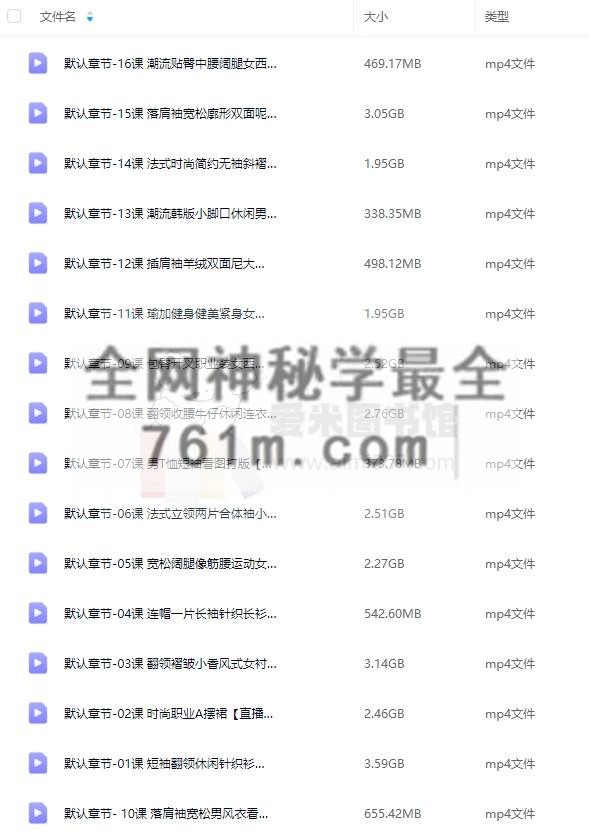 【第3期】 零基础服装打版直播+录播(男装+女装)