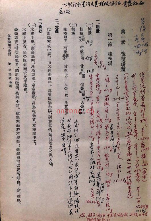 伤寒论类方汇参笔记版