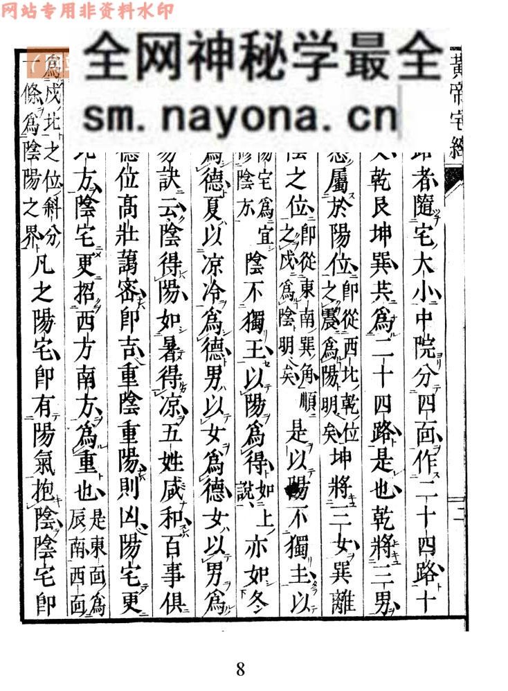 《黄帝宅经》