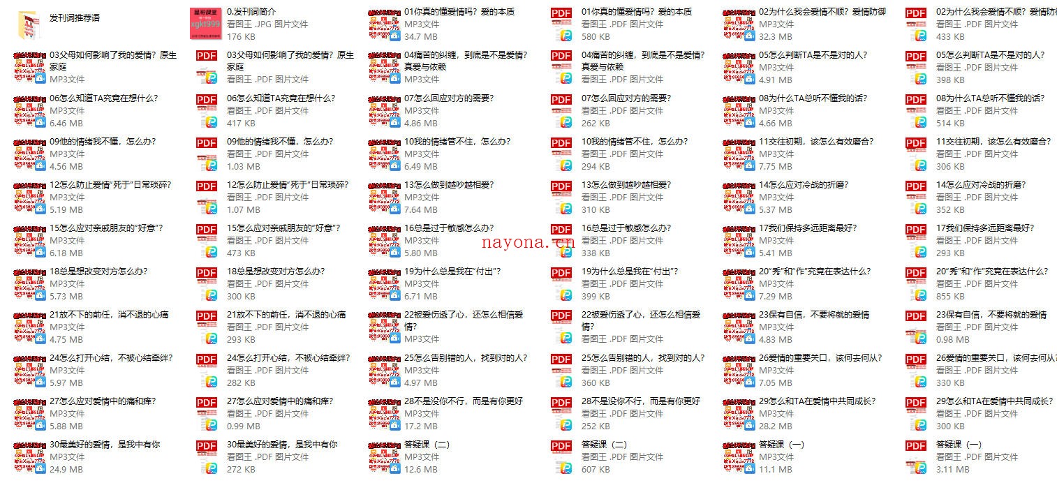 《30堂爱情必修课,做个被宠爱的聪明女人 》音频