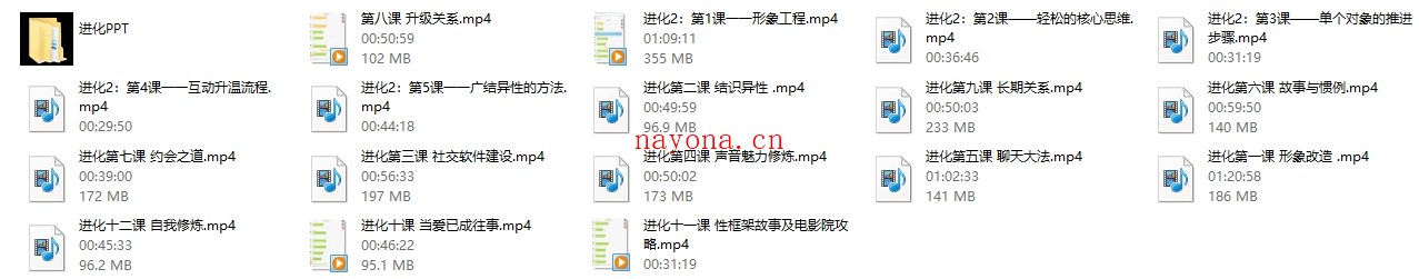 偷先生高级私教课《进化》