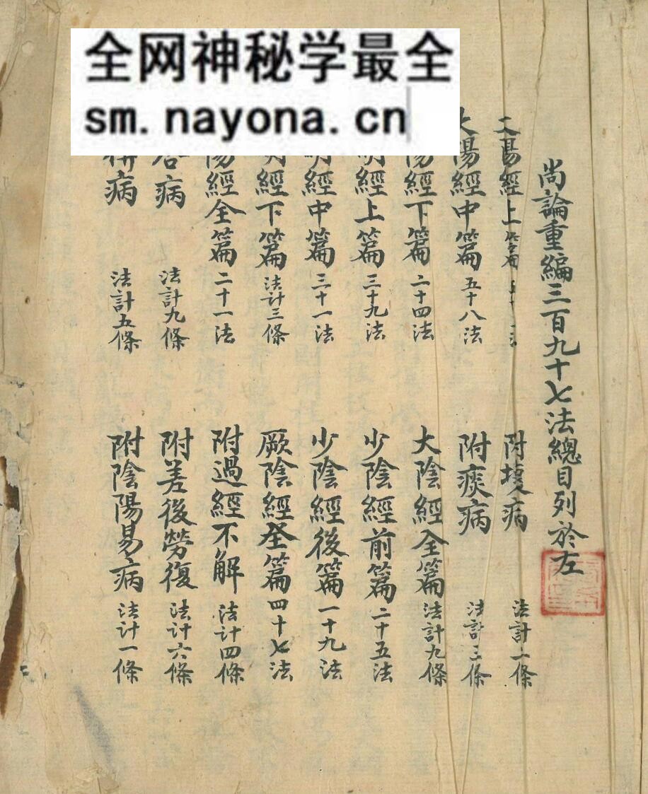 伤寒古籍《伤寒集论》张希成