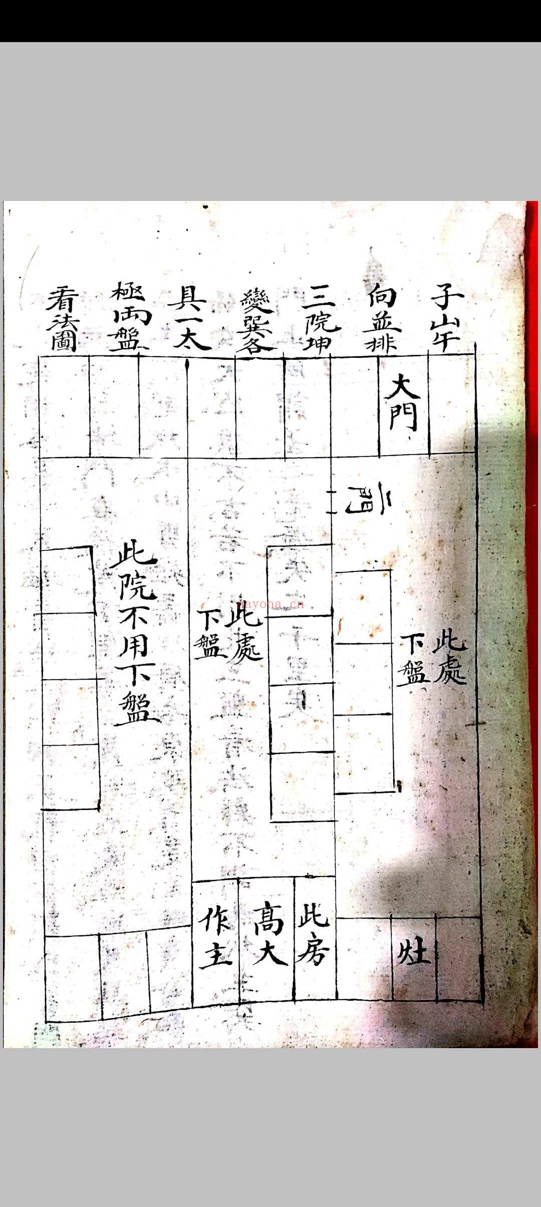 地理阳宅秘诀