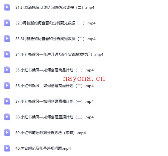 小红书运营投流从0到1的实战【Bb-0133】