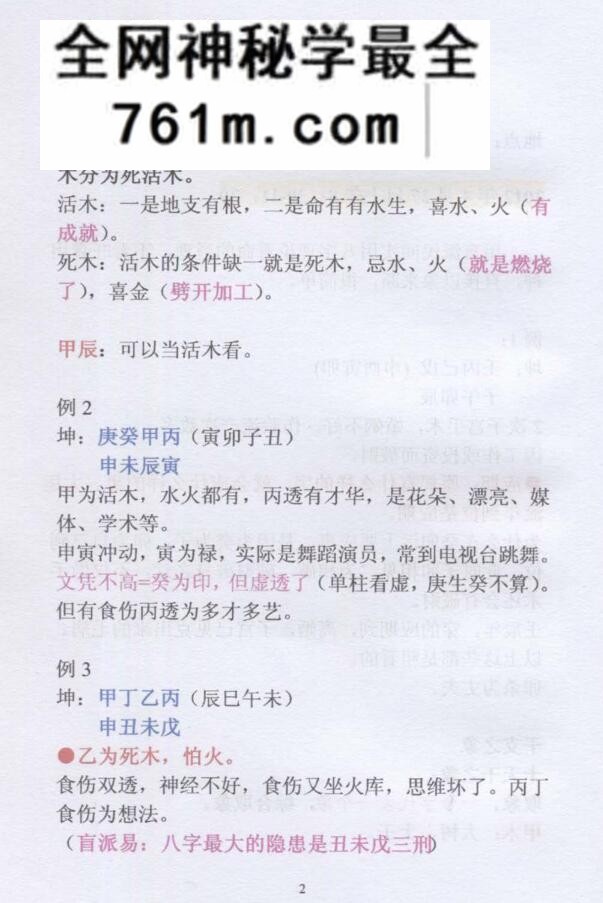 通天鼠《盲派命理基础及歌诀》：盲派八字入门资料