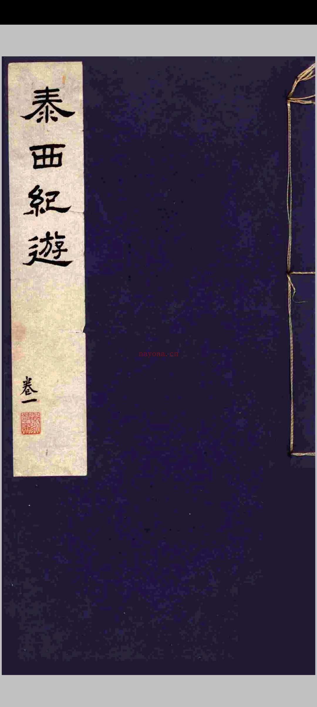 崇厚使法日记不分卷.崇厚.清