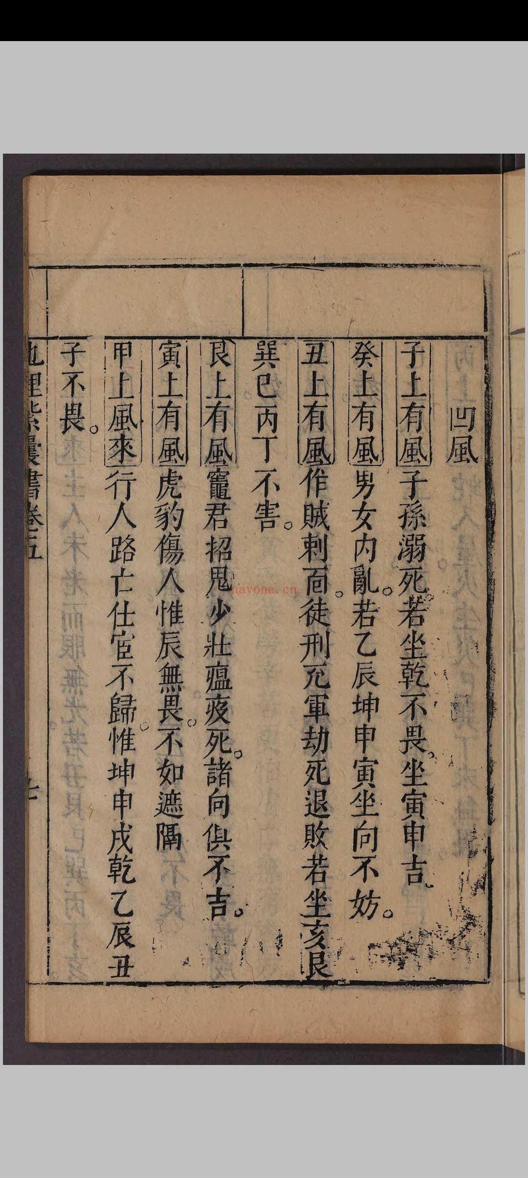 新刊地理紫囊书.八卷.赵祜.明万历间
