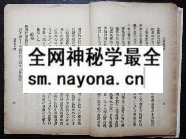 殴蛊燃犀录  (电子版）