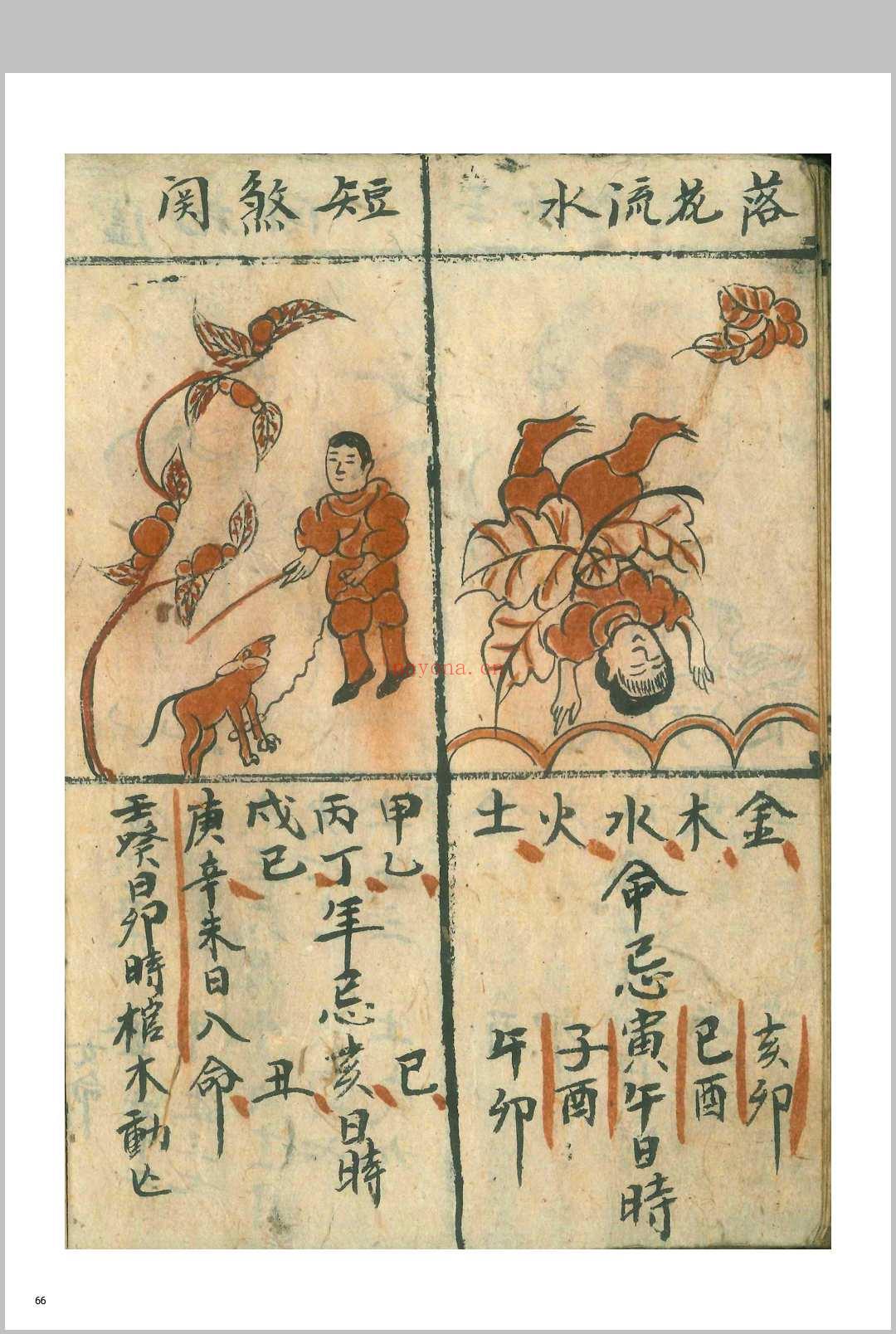 正一值本命解关男女吉凶科用