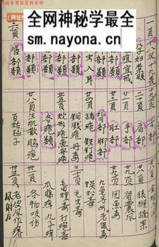 杨福琼 内外大小科总集