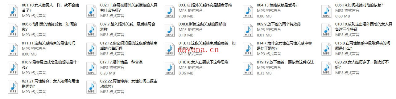 情爱角色的强者属性(22节音频)