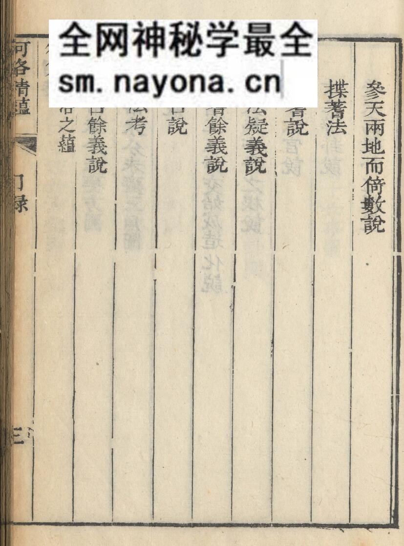 《河洛精蕴》九卷.清.江永.着.清乾隆三十九年刻本