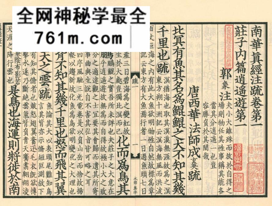 《南华真经注疏》十卷(清光绪时期古逸丛书本)672页(双页版)PDF电子书