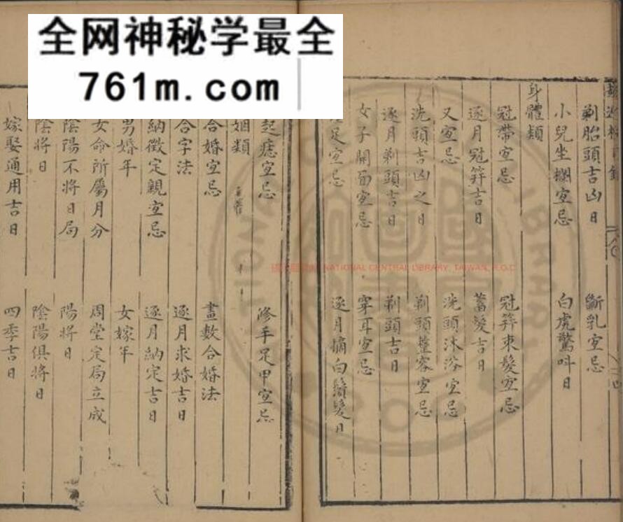 (明)胡泰撰《新刻趋避检》明钱塘胡氏原刊324页(双页版)PDF电子书