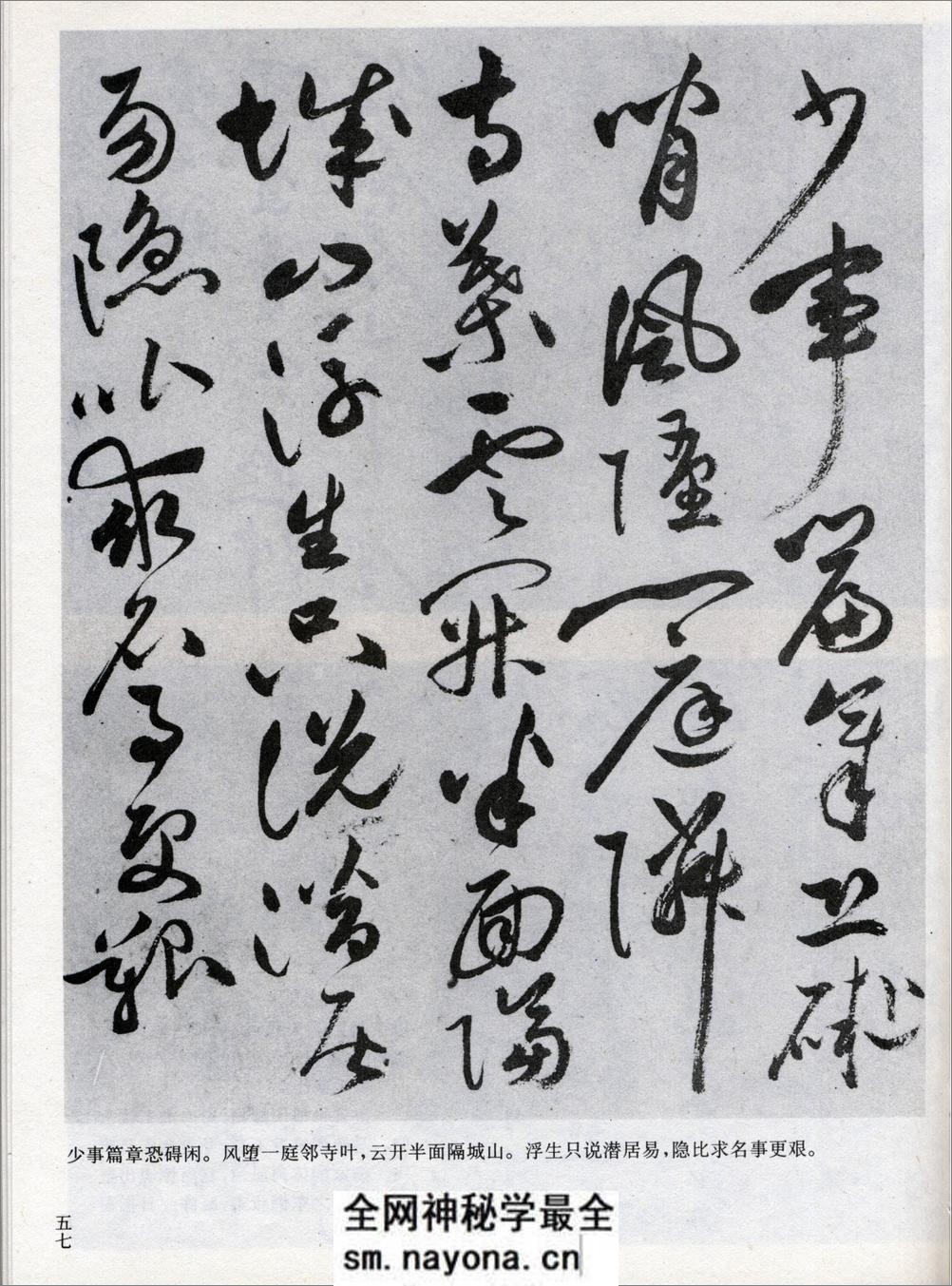 (明)祝允明草书闲居秋日诗卷 - 第2页预览图