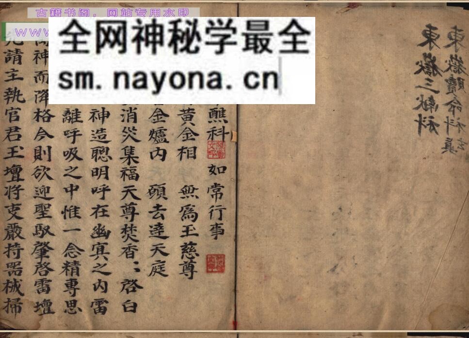 《延生启白三献科》百度网盘下载