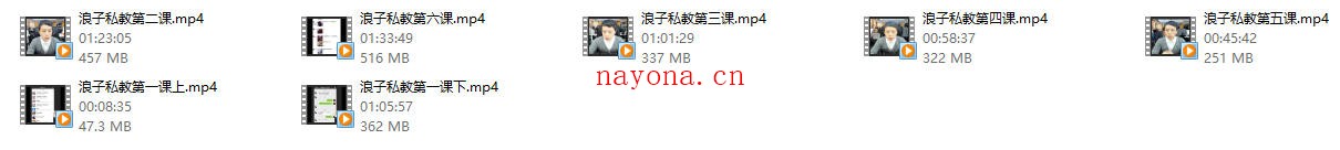 浪子私教《简单把妹》