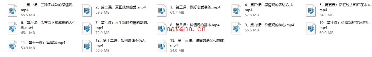 李越系列《三观核武器-树立稳固三观》全13节