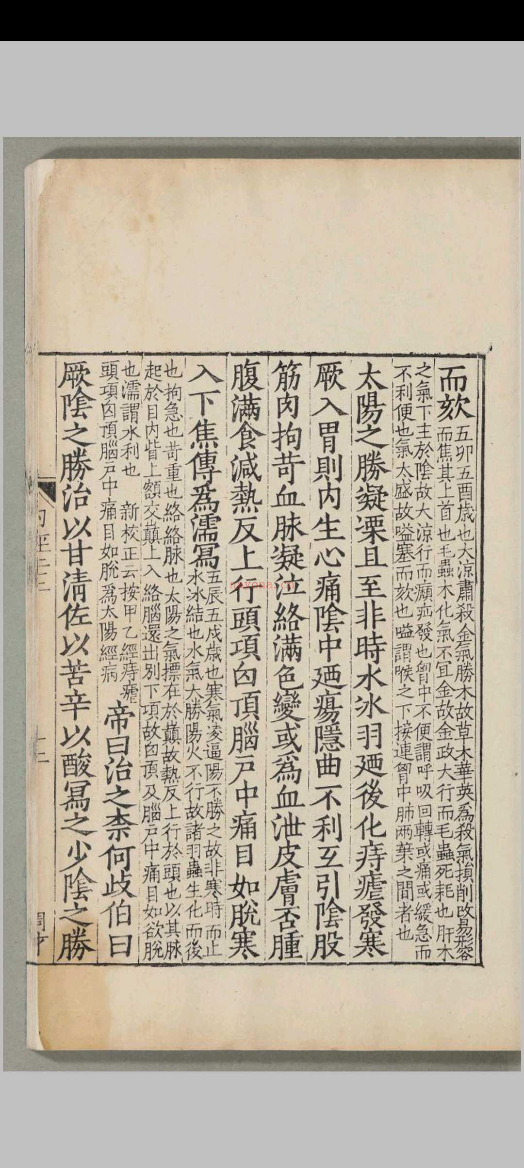 重广补注黄帝内经素问.二十四卷