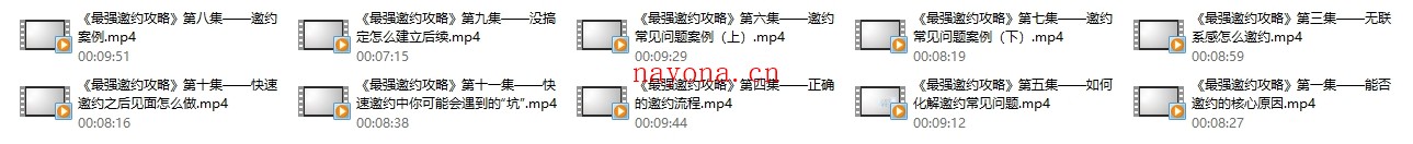 绅士派系列《最强邀约攻略》