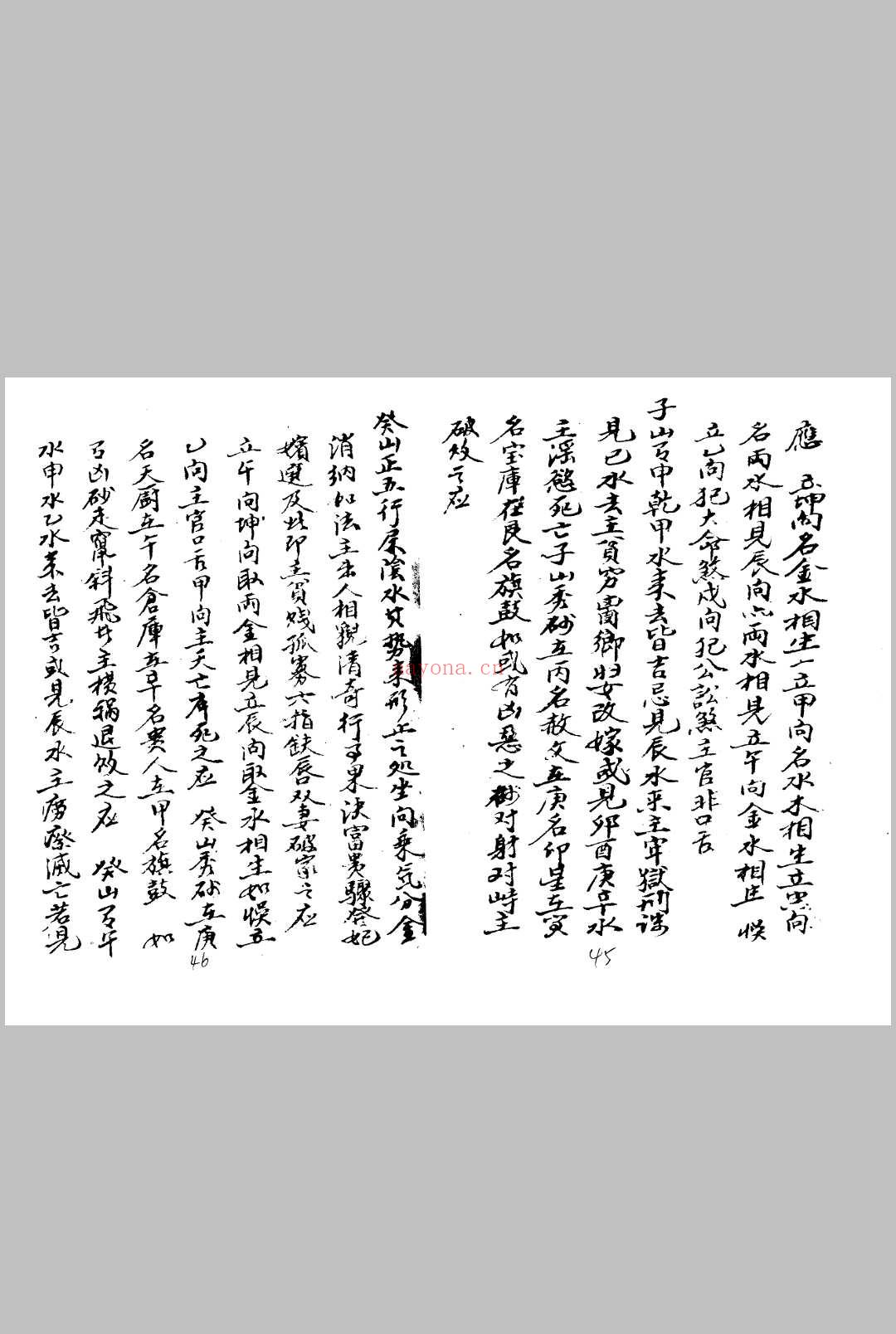 地理阴阳宅秘集上下合订