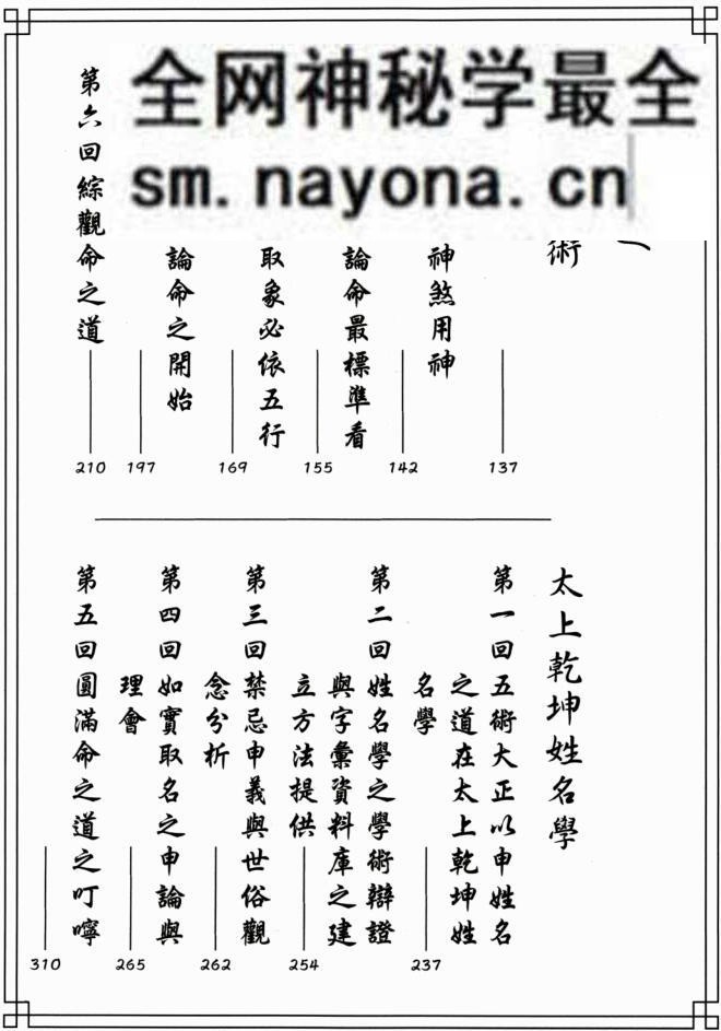 《九天玄女嫡传五术正宗》