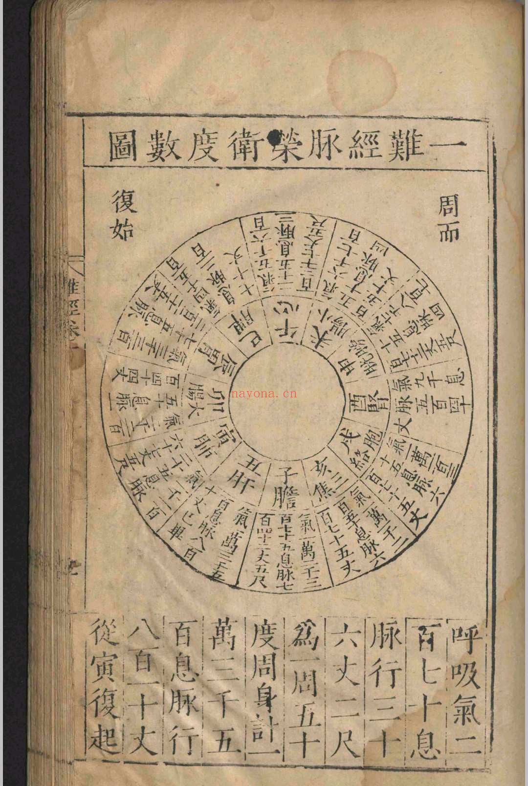 图注八十一难经.八卷.明嘉靖