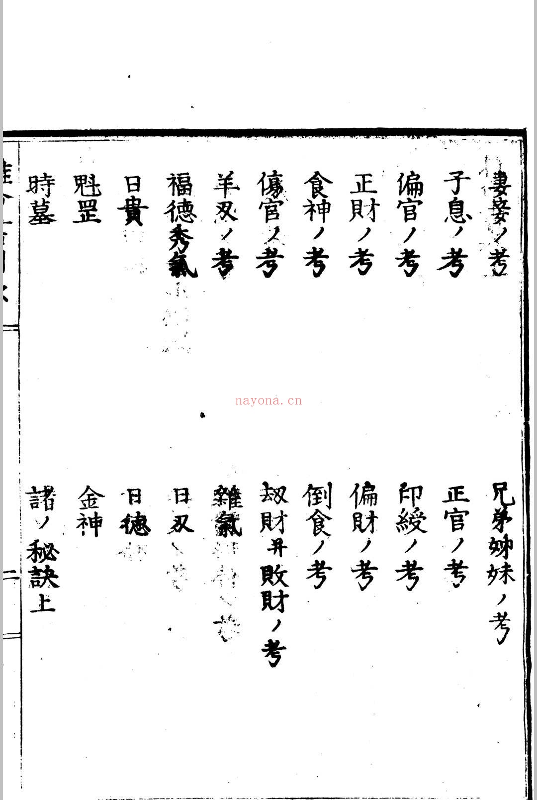 推命书 虎门樱田先生 着