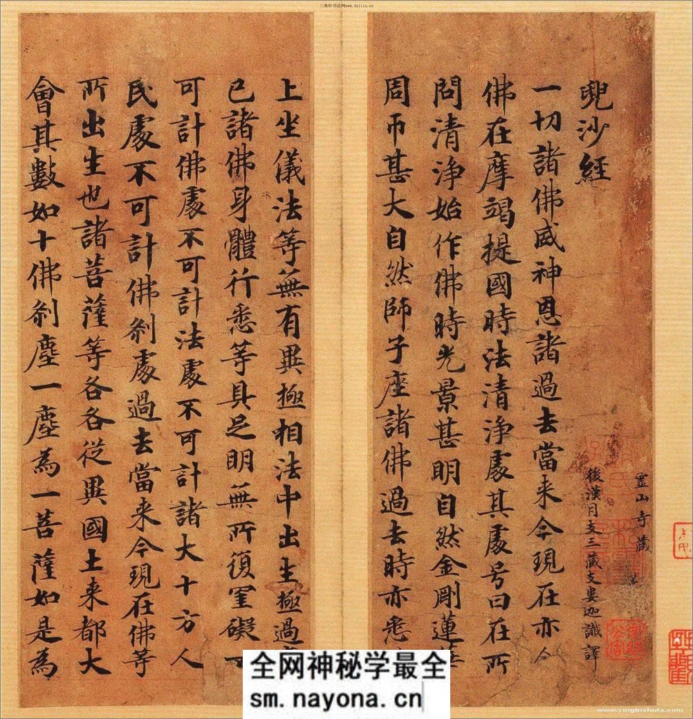 (唐·小楷) 兜沙经 - 第1页预览图