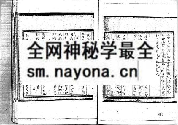 台南天师府正一符书（只售电子版）