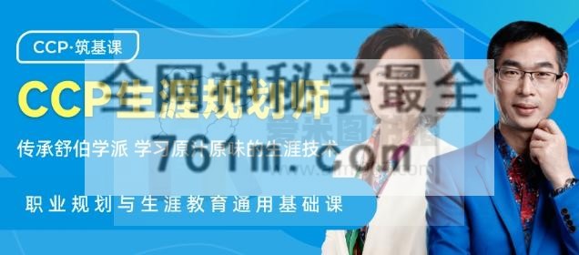 洪向阳 王世民《第161期·CCP生涯规划师认证班 （线上班）》
