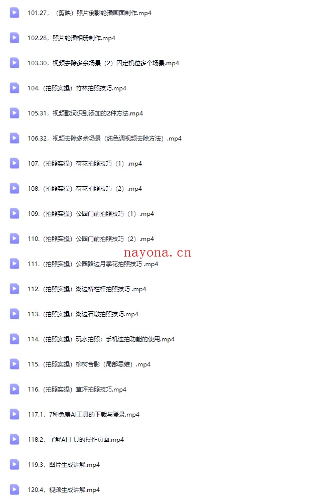 付老师拍摄剪辑修图AI全套课程【Bb-0148】