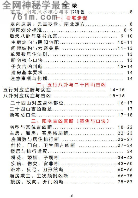 皇家通天阁河洛阳宅吉凶断