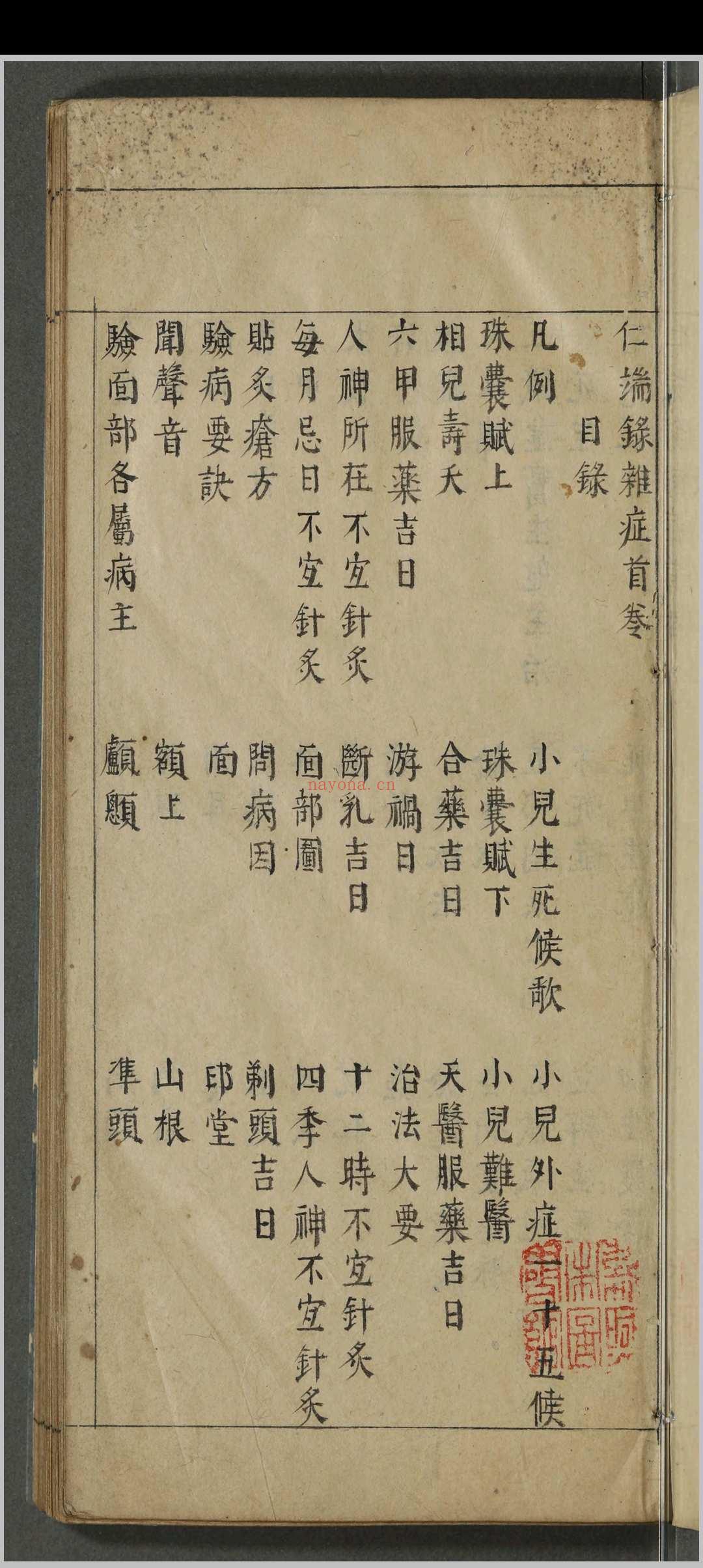 仁端录杂症四卷.徐谦