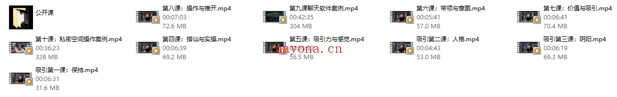Ricky情感《吸引力私教》