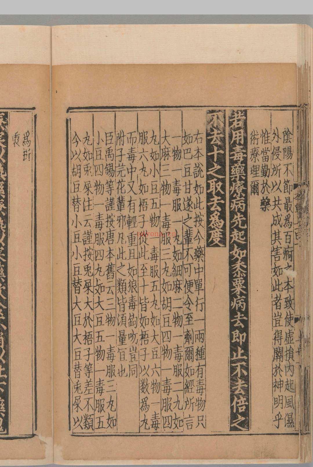 新编类要图注本草42卷.目1卷.上5卷.[宋唐慎微]寇宗奭撰刘信甫.许洪校.[宋末元初]刊(建安余彦国励贤堂)