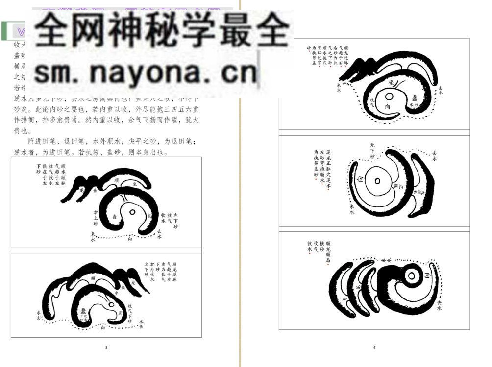《玉函掩经真传》各式葬法附图示.仅存卷四.黑白版92页