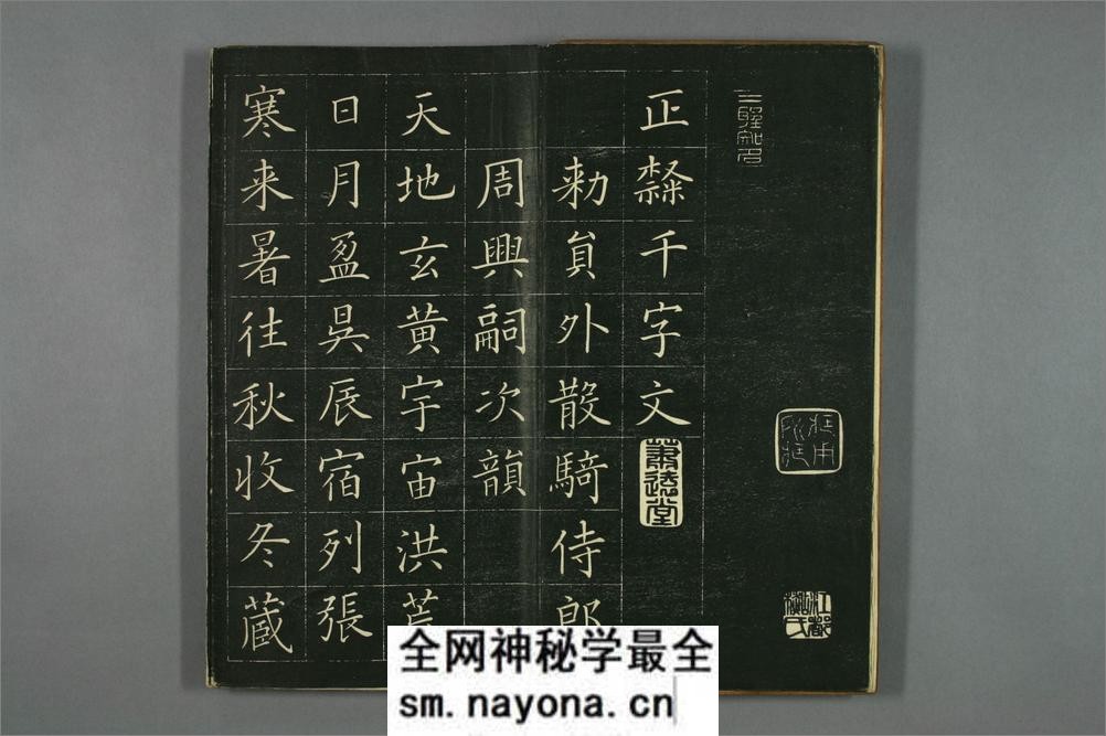 (日)巻菱湖楷书千字文 - 第4页预览图