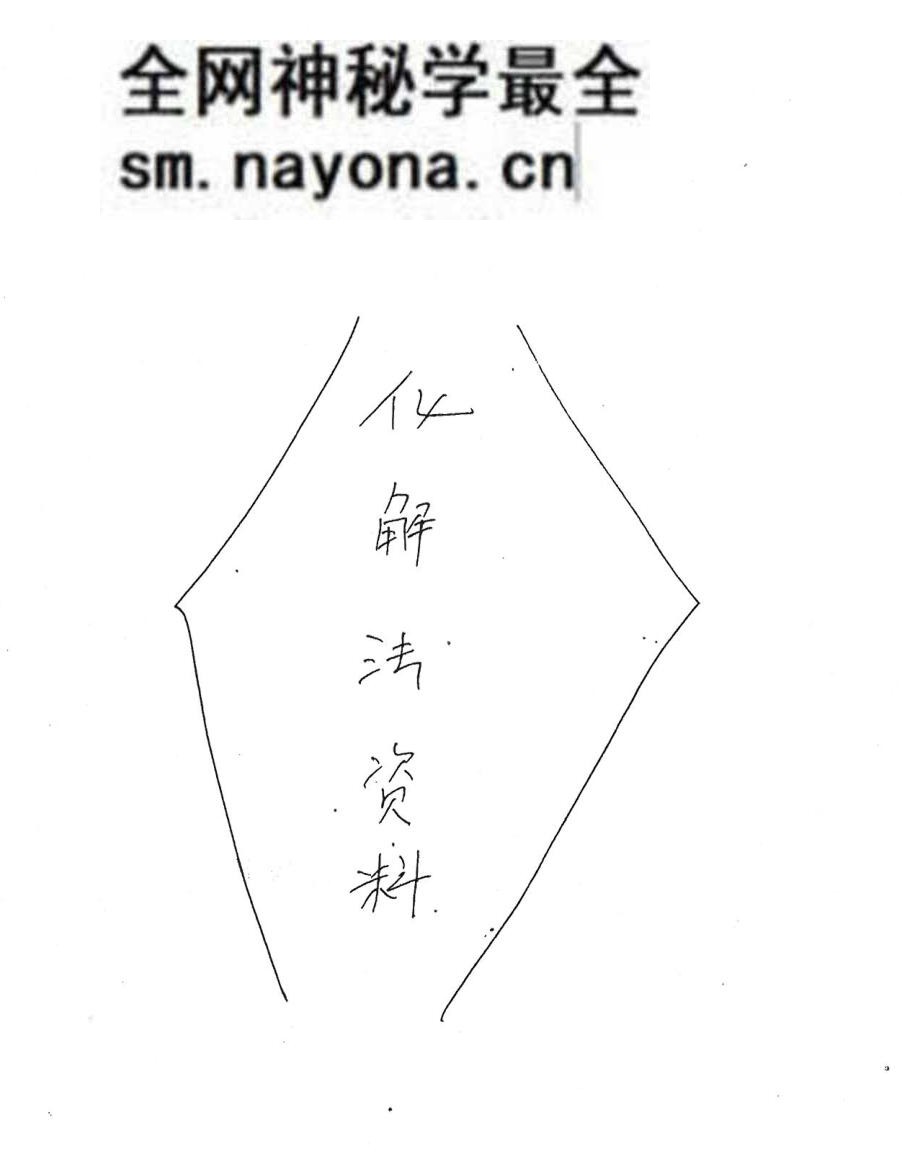 风水大师手抄本+三十个风水化解秘法