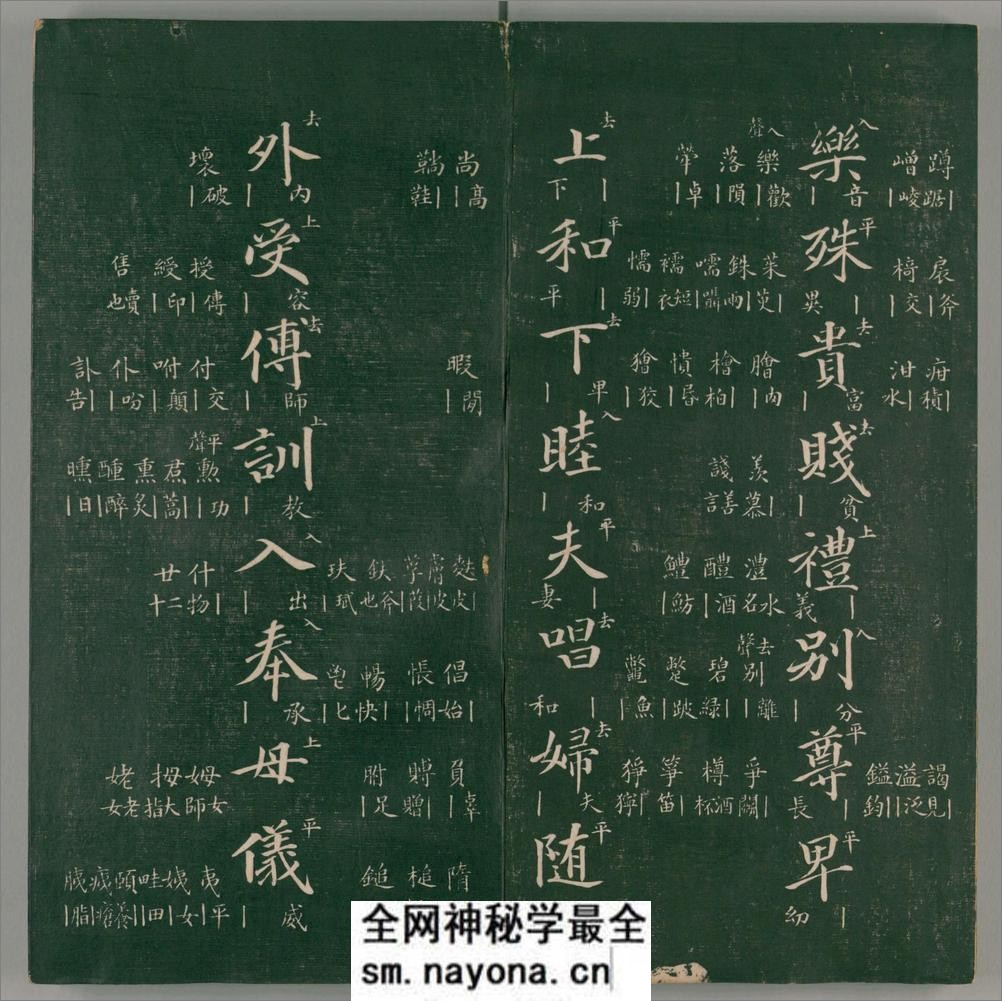 千字文同音释义.1卷.清光绪13年拓本 - 第15页预览图