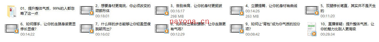 环球太太仪态导师:10节课提升气质,让你的魅力比别人更高级(完结)