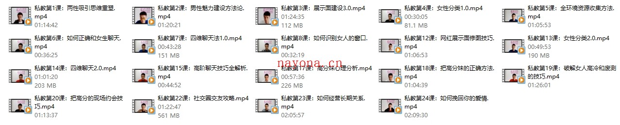 晓辉恋爱私人定制课