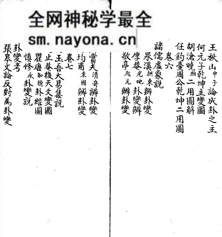 《 卦变》