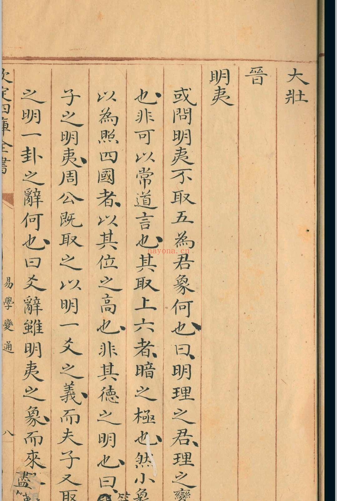 易学变通.六卷.曾贯