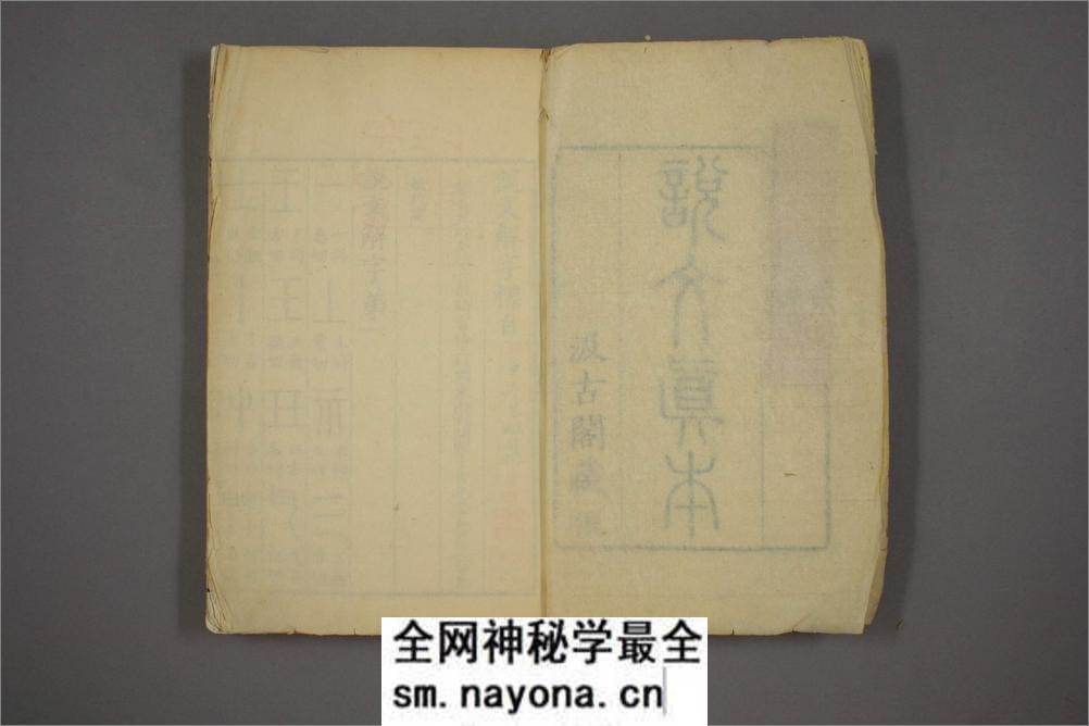说文解字.第1-15.许慎记.徐铉校.北宋本校刊.汲古阁藏板 - 第3页预览图