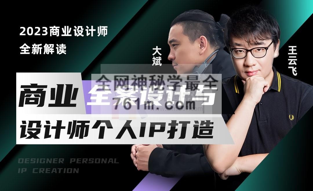 大斌 王云飞《商业全案设计与个人IP打造》