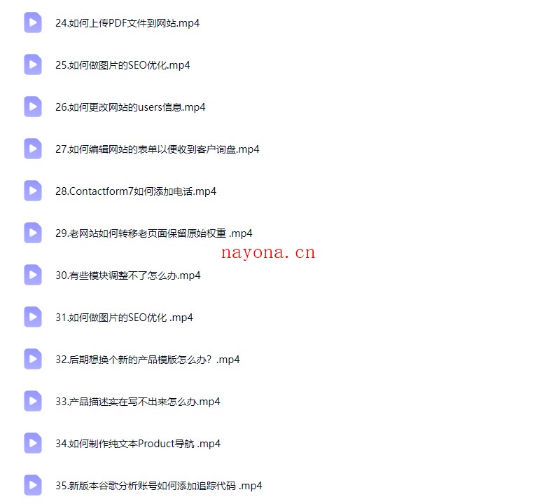 新版WordPress从零开始建站以及掌握GoogleSEO流量获取 （72节课）【Aa-0090】